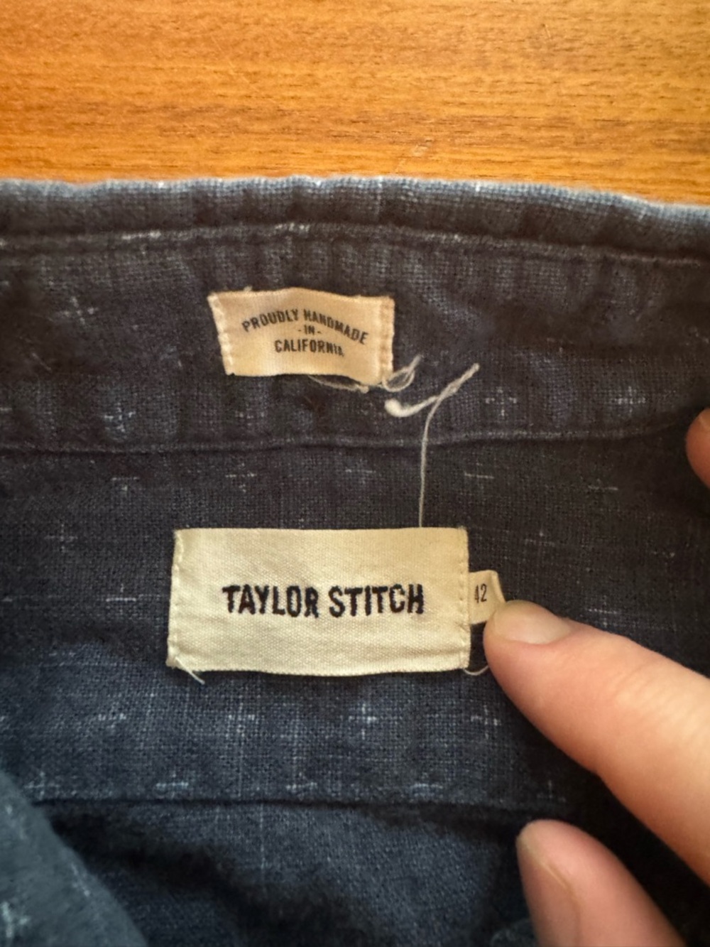 Taylor Stitch Short Sleeve Jack Shirt in Star Indigo - Picture 5 of 6